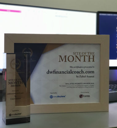 Awards Zahid Aramai 2- About Me