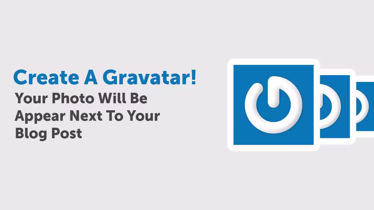 How to Create Gravatar! Your Photo Will Be Appear Next To Blog Post
