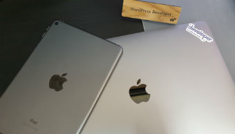 Laptop and iPad Zahid Aramai 4 on About Me Page - Zahid Aramai Freelance Web Designer Malaysia