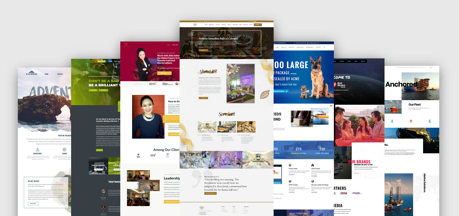 ShowcaseHomepage - Zahid Aramai Freelance Web Designer Malaysia